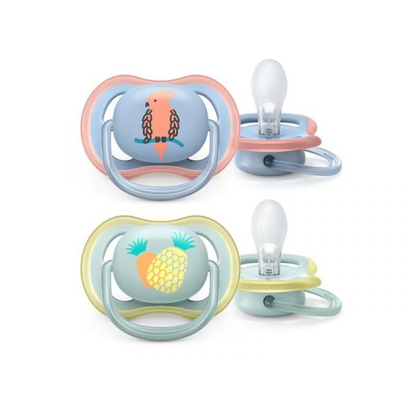 Philips Avent Ultra Air játszócumi 0-6h, 2db (SCF085/12)