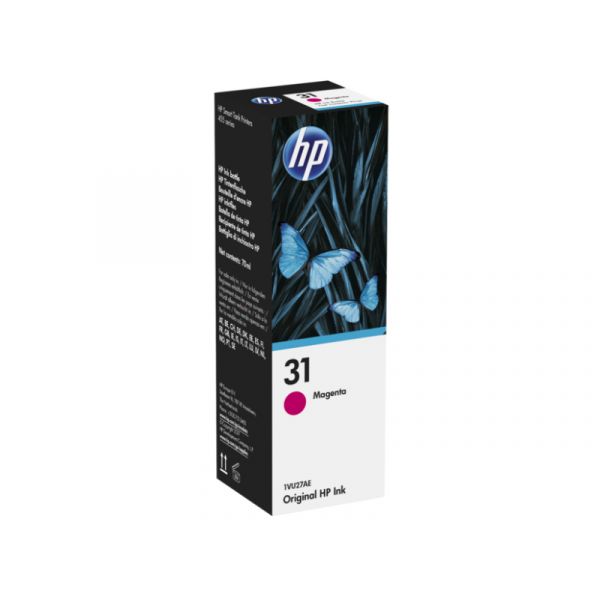 HP 31 eredeti tinta-palack, 70ml (1VU27AE) magenta