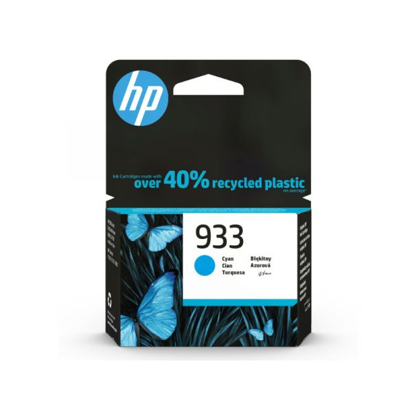 HP 933 eredeti tintapatron (CN058A) ciánkék