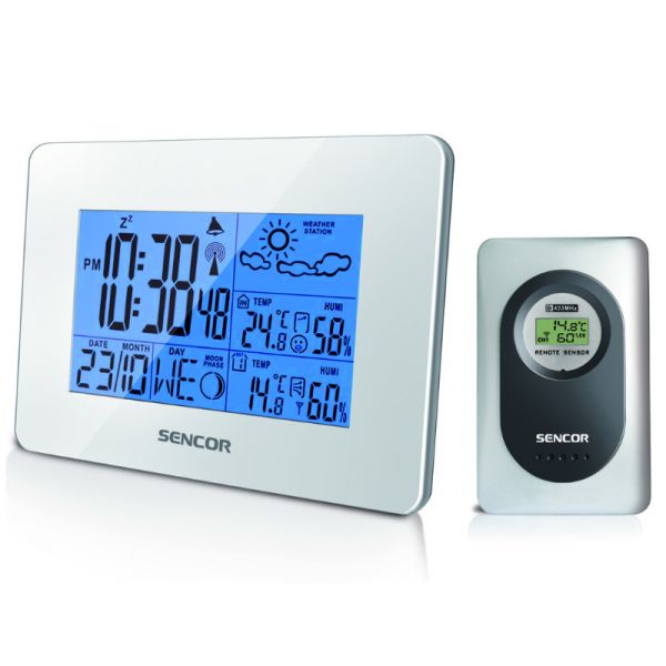 Sencor SWS 51 W időjárás állomás (35042868) fehér
