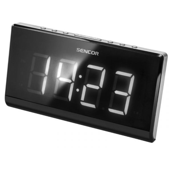 Sencor SRC 340 kivetítős rádiós ébresztő (35044690) fekete
