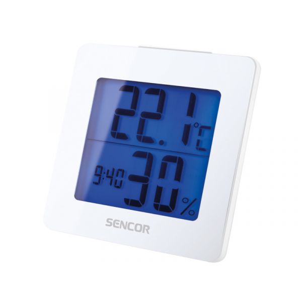 Sencor SWS 1500 W hőmérő ébresztőórával (35049764) fehér