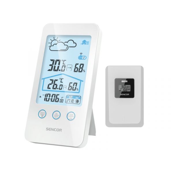 Sencor SWS 3000 W időjárás állomás (35051111) fehér