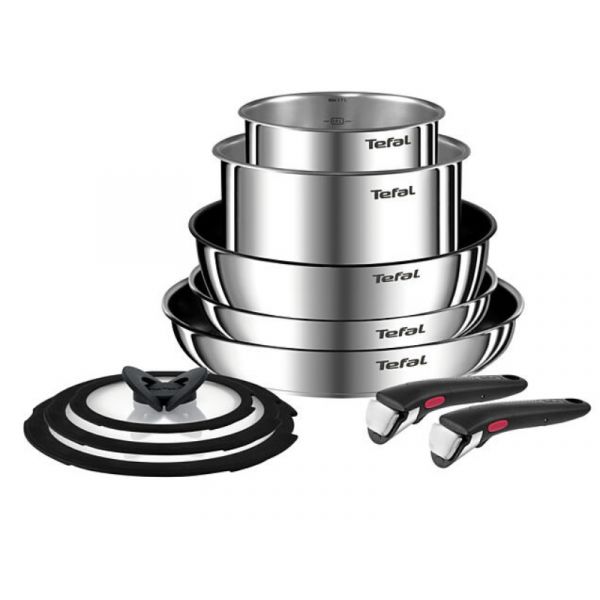 Tefal Ingenio Emotion serpenyő szett, 10db-os (L897AS74)