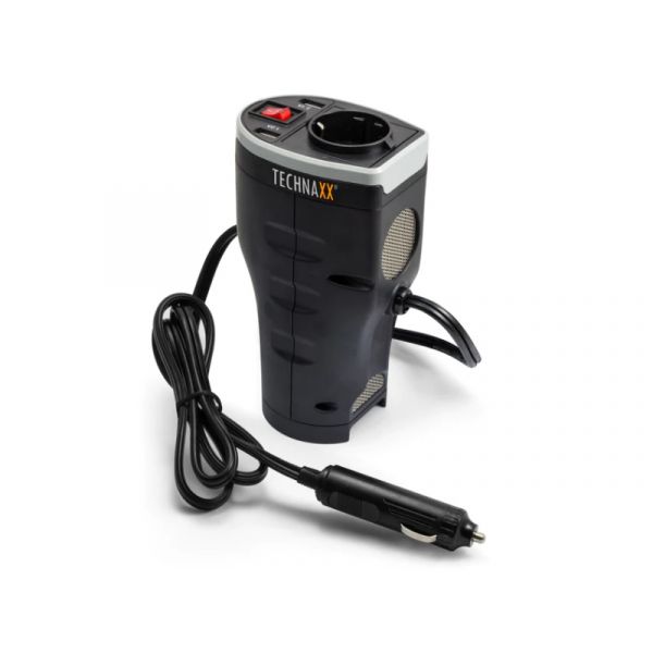 Technaxx TE13 Autós Inverter, 2db USB-port, 1db AC-foglalat (TX0351)