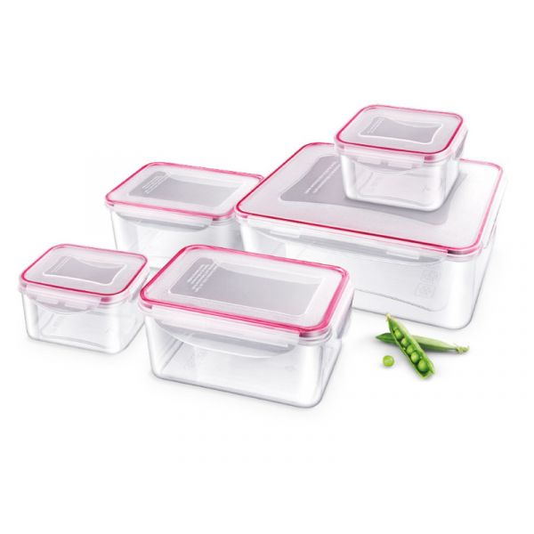 Lamart LT6001 5 részes ételtároló dobozkészlet (42001227)