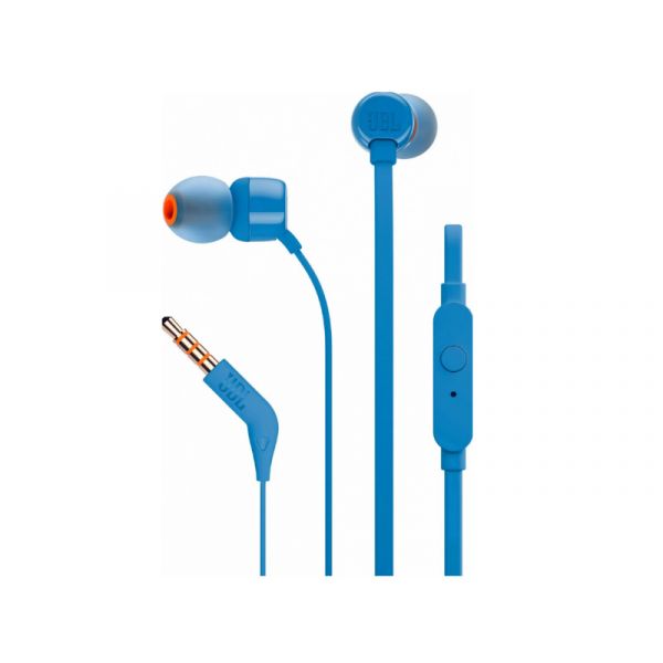 JBL Tune 110 In-Ear Headphones (T110BLU) Kék