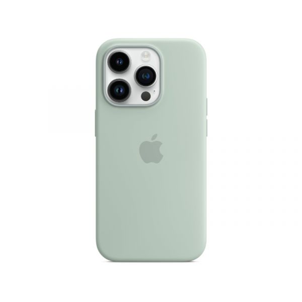 Apple iPhone 14 Pro MagSafe-rögzítésű szilikontok (MPTL3ZM/A) Kövirózsa