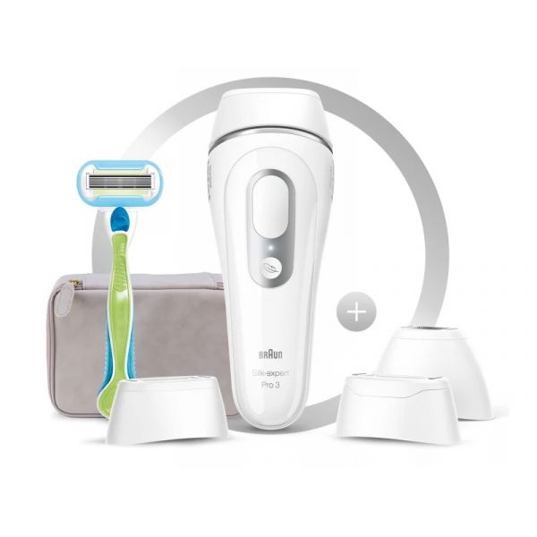 Braun Silk-Expert PL3233 villanófényes szőrtelenítő (10AS490102) fehér