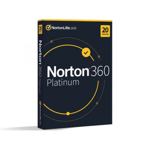 Norton 360 Platinum 100GB HU 1 Felhasználó 20 Eszköz 1 Év (Dobozos)