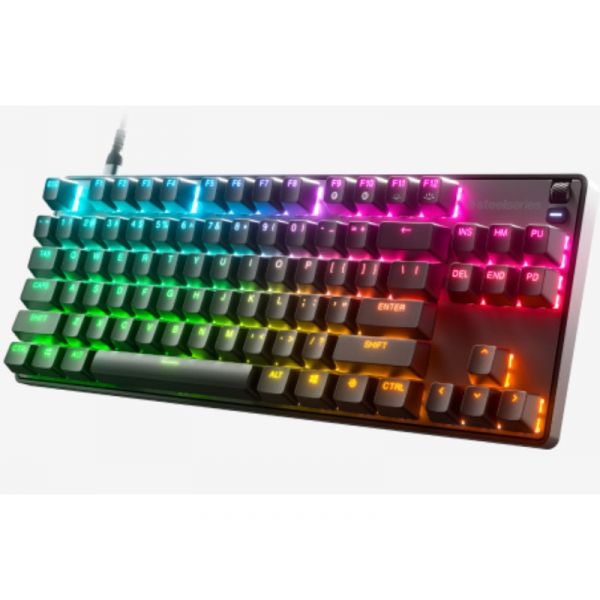 SteelSeries Apex 9 TKL OptiPoint Optikai Angol US Gaming Billentyűzet (64848) Fekete