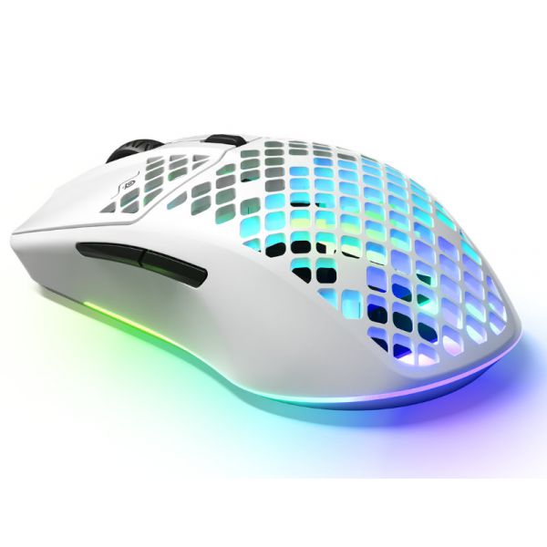 SteelSeries Aerox 3 2022 Optikai Vezeték Nélküli Gaming Egér (62608) Fehér