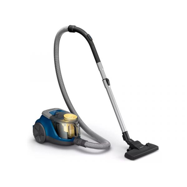 Philips 2000 Series Porzsák nélküli porszívó (XB2123/09) Sötétkék és sárga