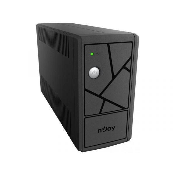 NJOY Szünetmentes 800VA - Keen 800 USB (2 Schuko, line-interaktív, fekete)
