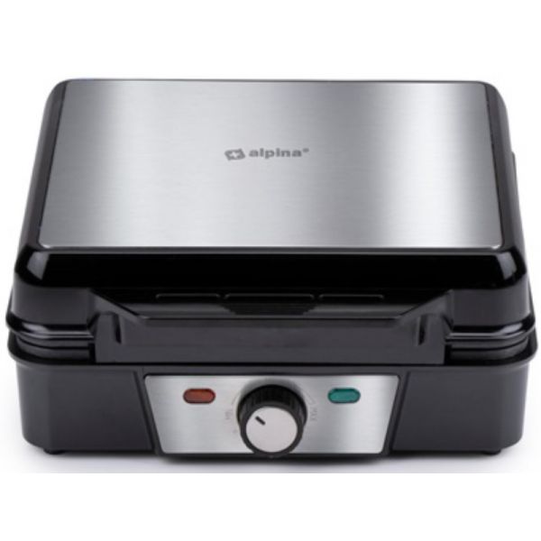 Alpina 23256 Gofrisütő Ezüst-fekete