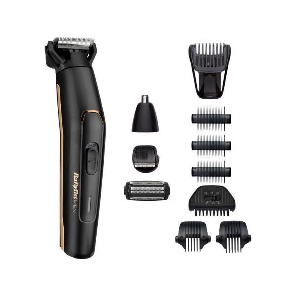 BaByliss MT860E Carbon Titanium 11 in 1 Testszőr nyíró Fekete