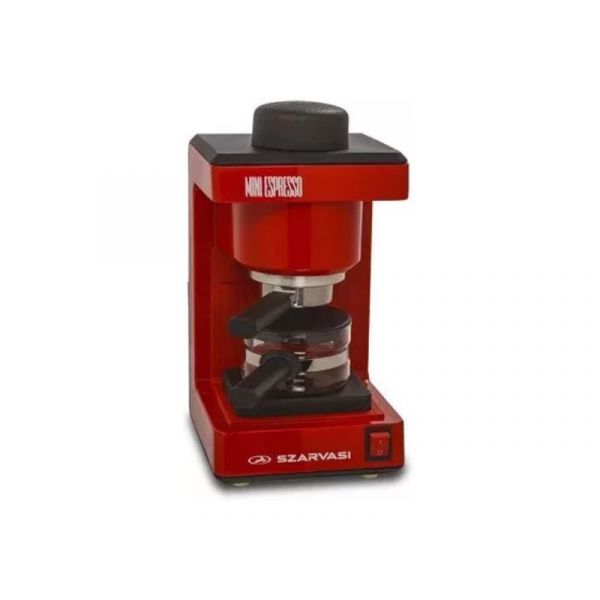 Szarvasi SZV-612 mini espresso kávéfőző, bordó