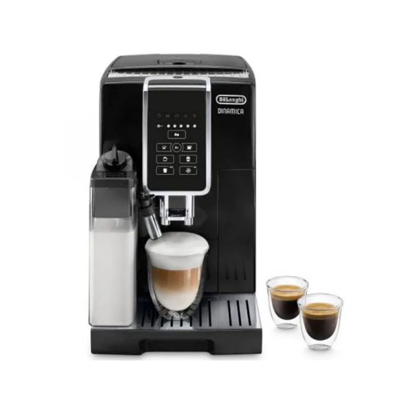 DeLonghi Dinamica ECAM350.50.B Automata kávéfőző 1450W Ezüst-fekete