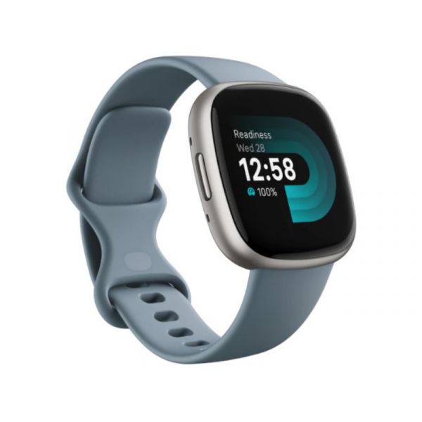 Fitbit Versa 4 Okosóra (FB523SRAG) Kék/Ezüst