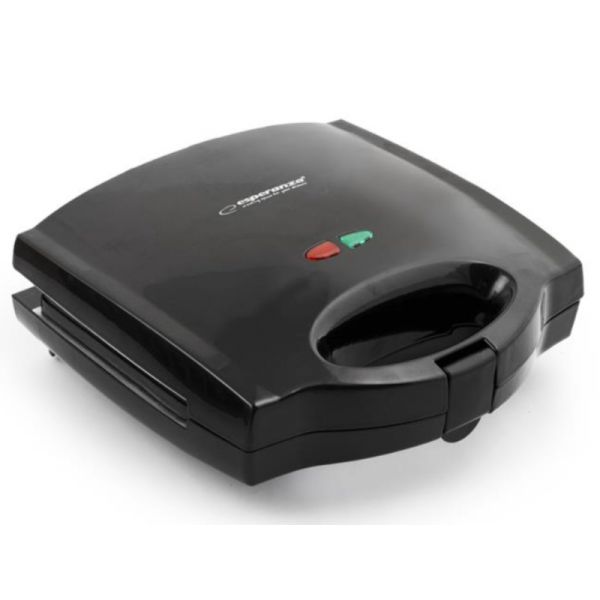 Esperanza EKT006K Portabella 3in1 szendvicssütő, fekete