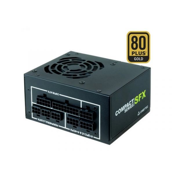 CHIEFTEC Compact 450W, 8cm, ATX BOX 80+ Gold Tápegység, Moduláris (CSN-450C)