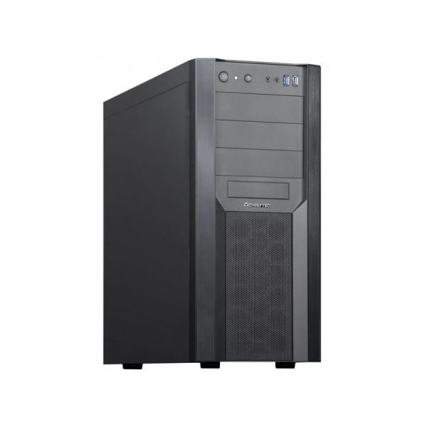 CHIEFTEC WORKSTATION/MESH ATX PC Ház, Tápegység nélkül, fekete (CW-01B-OP)