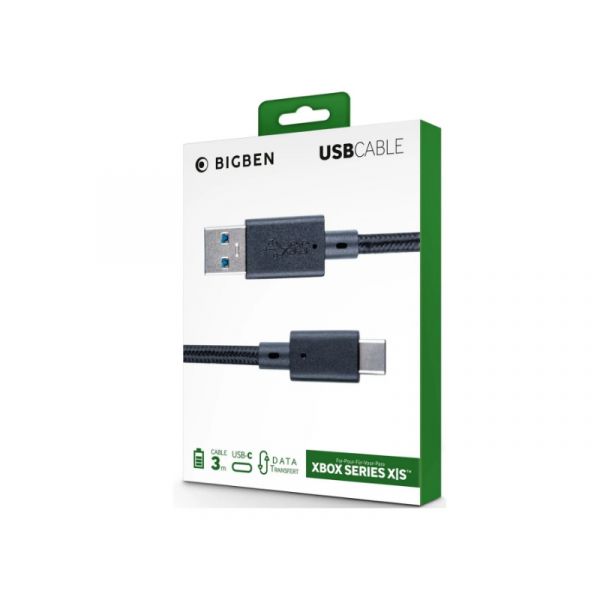 NACON 3 méteres USB kábel XBOX Series X (USB A - USB C)