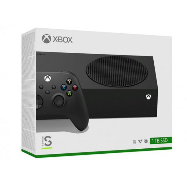 Xbox Series S 1TB Konzol, Carbon Black