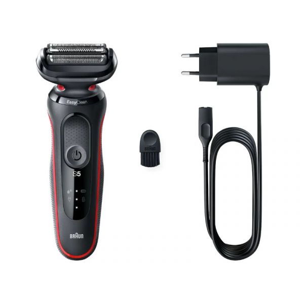 Braun Series 5 51-R1000s Wet&Dry borotva (10AS470130) piros