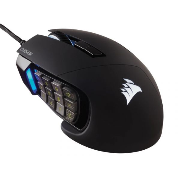 CORSAIR SCIMITAR RGB ELITE Gaming Vezetékes Egér (CH-9304211-EU) fekete