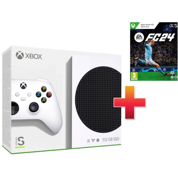 Xbox Series S 512GB konzol + EA SPORTS FC 24 Standard csomag
