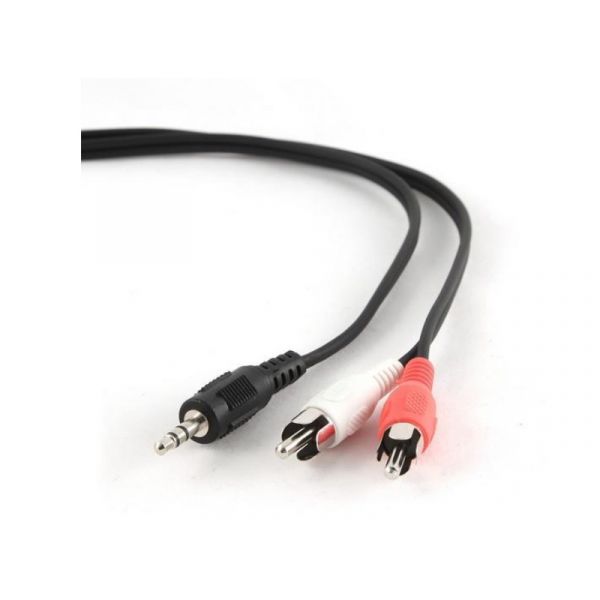 GEMBIRD 3,5mm Jack - 2x RCA Audio kábel, 1,5m (CCA-458)