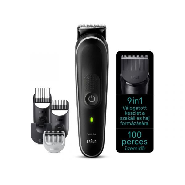 Braun MGK5410 multifunkciós testszőrzet ápoló (10AS490141) szürke