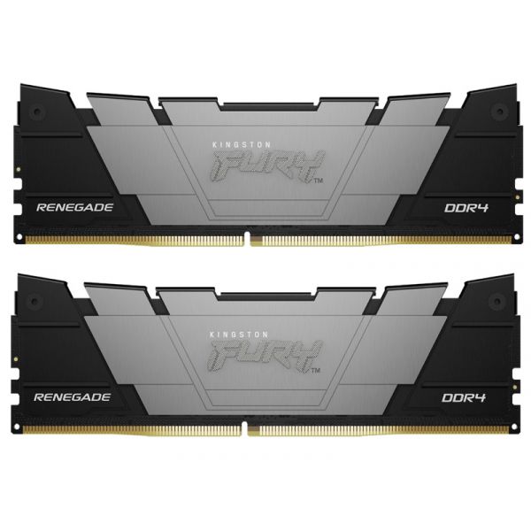Kingston FURY Renegade Black 16GB (Kit of 2) DDR4 3600MHz CL16 memória (KF436C16RB2K2/16)