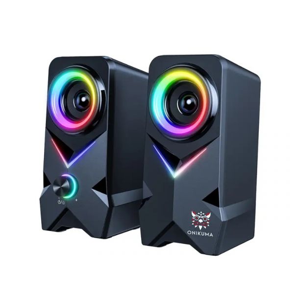 Onikuma L2 RGB hangszóró, fekete