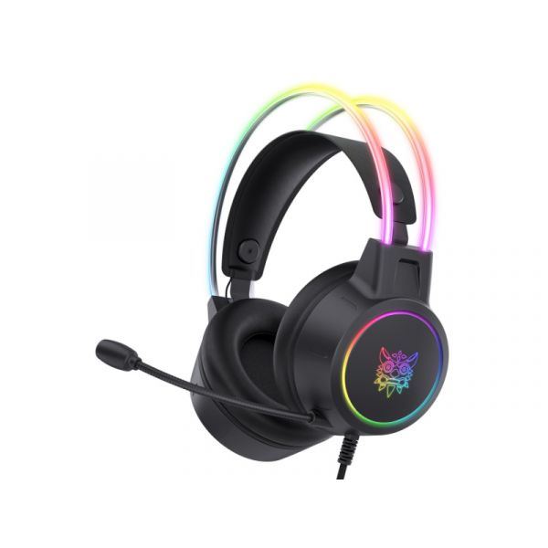 Onikuma X15 PRO RGB Gaming fejhallgató, Fekete