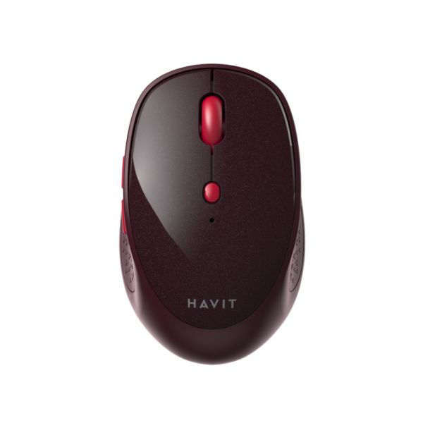 Havit MS76GT plus vezeték nélküli egér, Piros