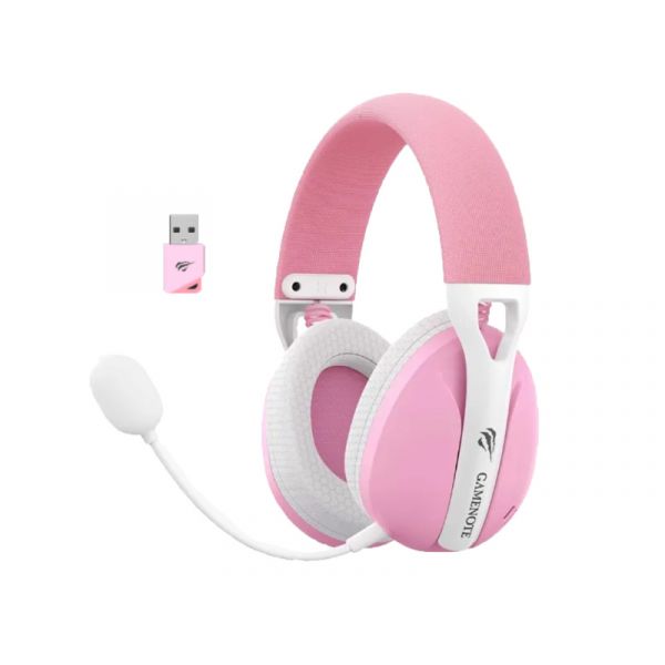 Havit Fuxi-H1 Wireless Gaming fejhallgató, Pink