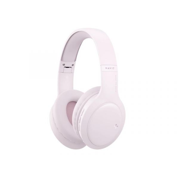 Havit H633BT Vezeték nélküli Bluetooth fejhallgató - Pink