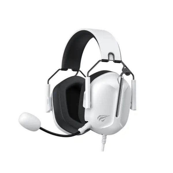 Havit H2033d Gamer fejhallgató, Fehér/Fekete