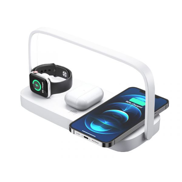 Boost Éjjeli lámpás Vezeték nélküli töltőállomás (YM-UD10 WHITE) fehér