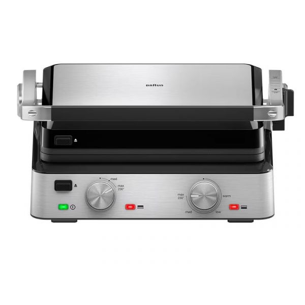 Braun MultiGrill 7 CG 7020 kontakt grill (0X17900000) fekete/rozsdamentes acél