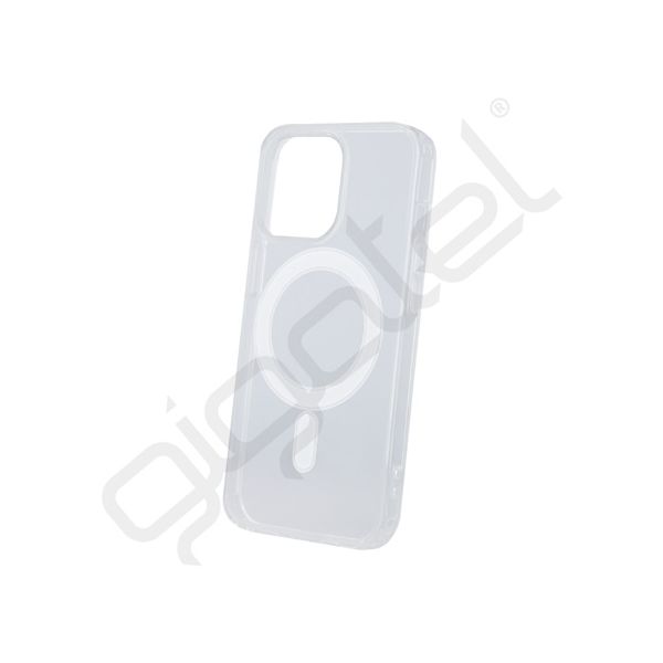 Gigapack Szilikon telefonvédő (ütésállóság, légpárnás sarok, MagSafe) ÁTLÁTSZÓ - [Apple iPhone 14 Pro] (GP-133635)
