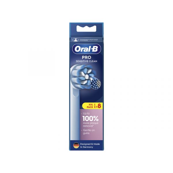 Oral-B EB60-8 Pro Sensitive Clean, fogkefe pótfej, 8db