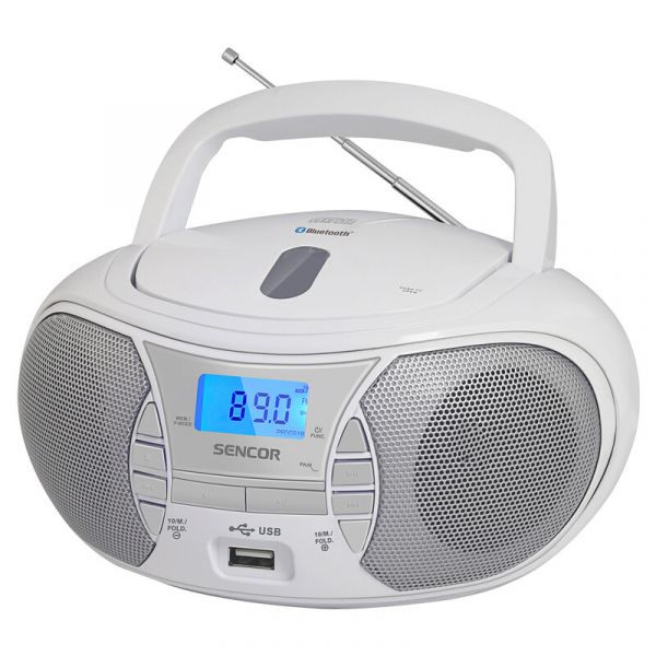 Sencor SPT 2700 WH Bloombaster rádió CD/MP3/USB/Bluetooth (35057852)