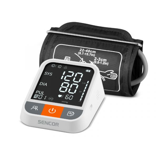 Sencor SBP 1500WH Vérnyomásmérő (41018421) fehér