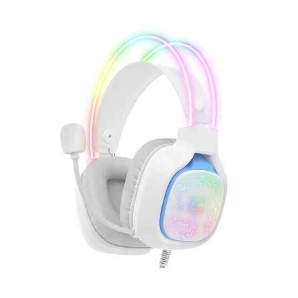 Onikuma K22 RGB Gamer headset (X22 WHITE RGB)