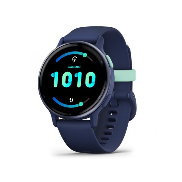 GARMIN Vívoactive 5 okosóra (010-02862-12) kék, szilikon szíjjal