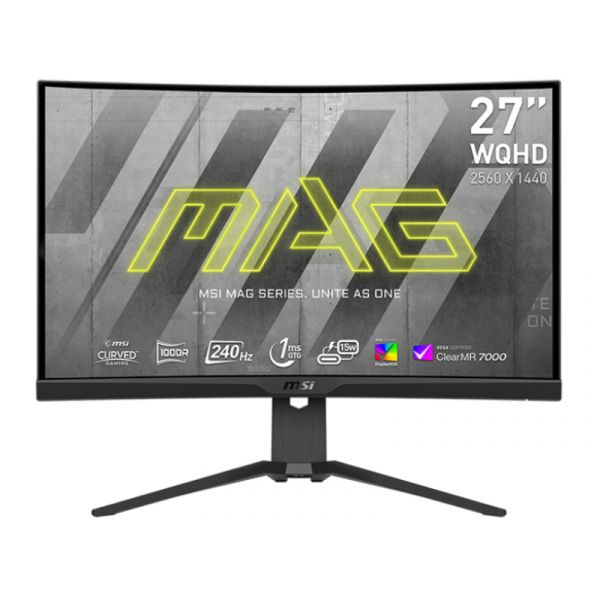 MSI MAG 275CQRXF QHD Rapid VA 240Hz gaming monitor (9S6-3CD54T-001)