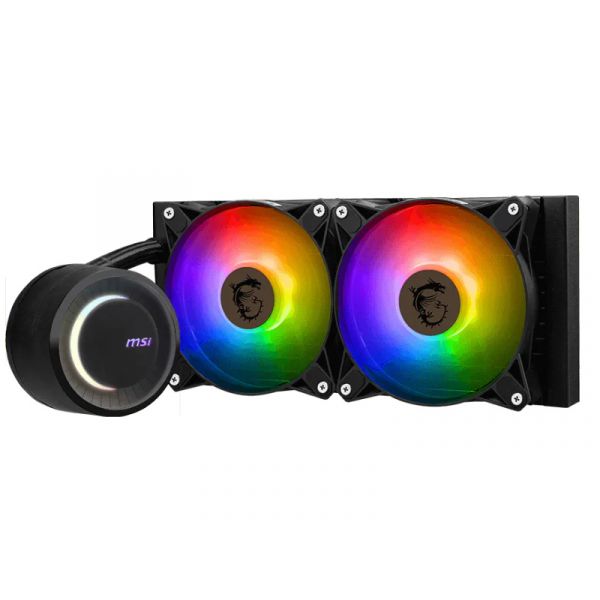 MSI Coreliquid E240 2xARGB CPU vízhűtés, Univerzális, fekete (MAG CORELIQUID E240)